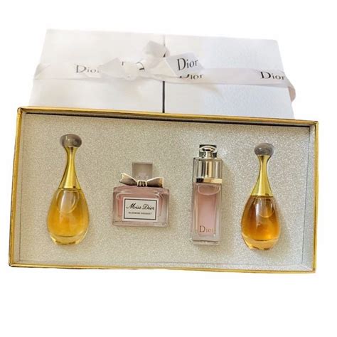 Dior perfume minis gift set